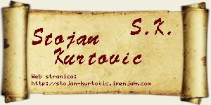 Stojan Kurtović vizit kartica